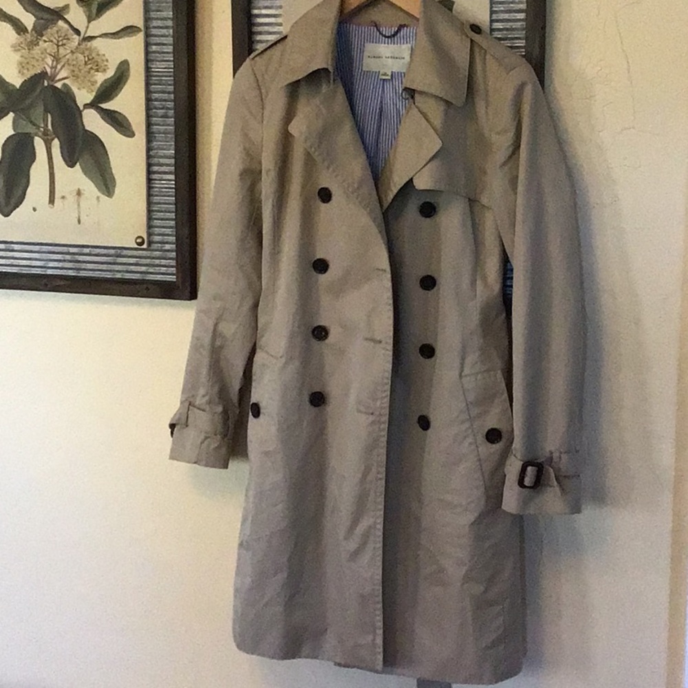 Banana republic casual trench coat size M